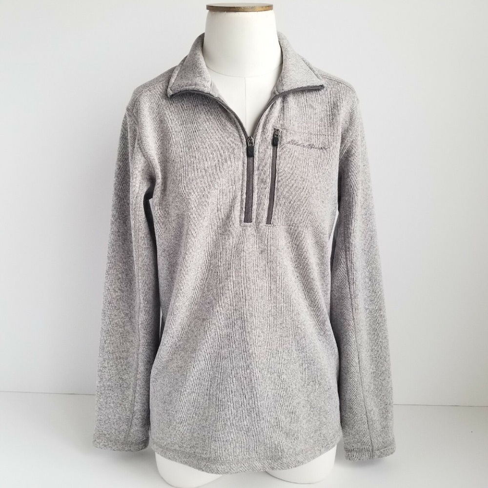 ❤Eddie Bauer Fleece Pullover Jacket